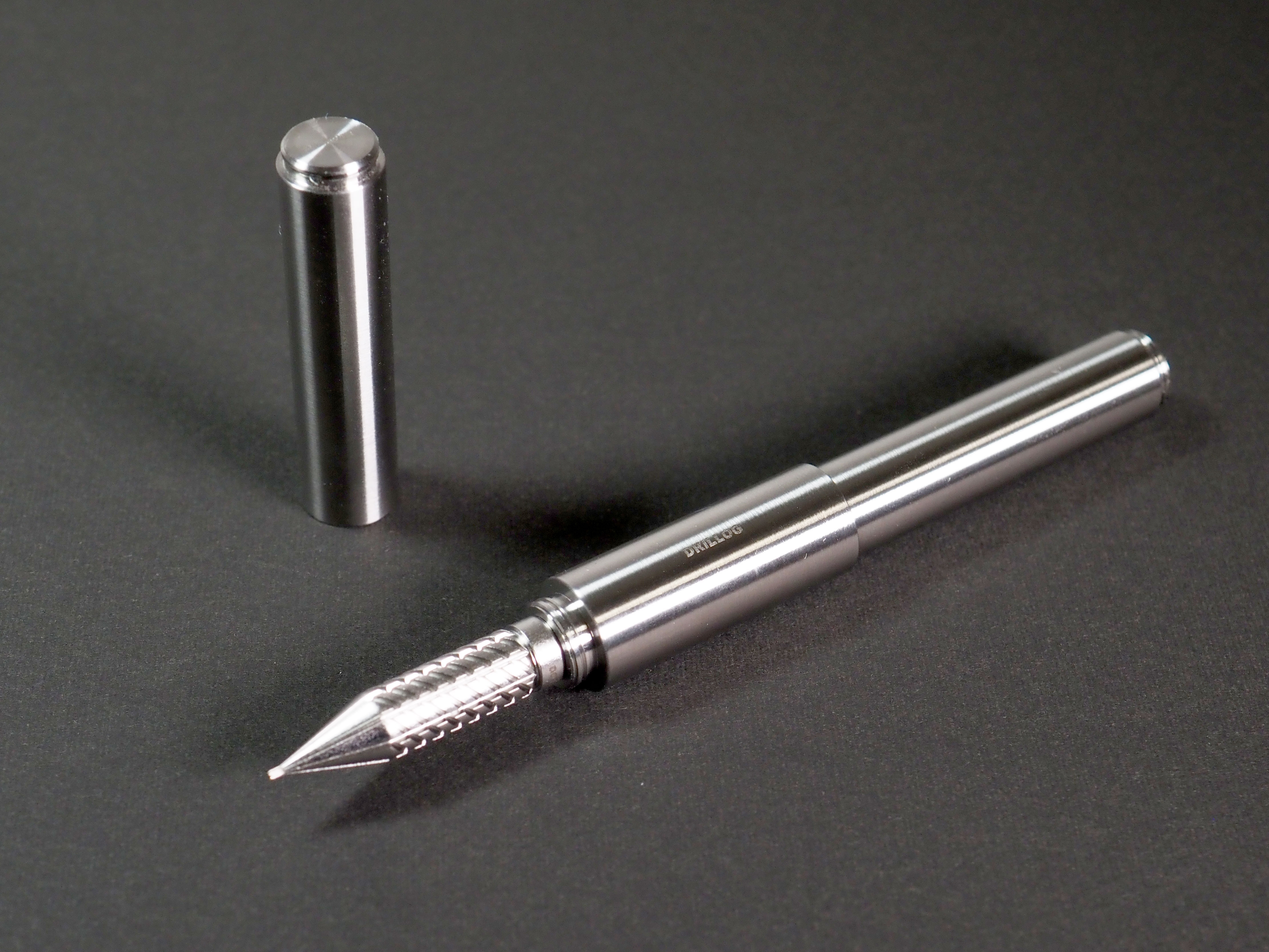 ドリログ DRILLOG プラチナグレー　軸+ペン先set DRILLOG Ballpoint pen kit（ボールペンキット） – DRILLOG